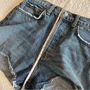 Reformation  Dixie High Rise Denim Jean Shorts Sydney Wash 26 Photo 10