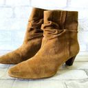 Anthroplogy Silent D Tach Slouchy Suede Ankle Boots Sz 37 (6.5) Photo 2