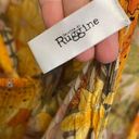 Macchia Di Ruggine Floral Kimono Citrus Colors Yellow Photo 5