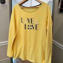 kim rogers  Live Love along Sleeve T Shirt Size Large Photo 0