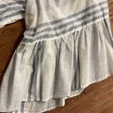 BeachLunchLounge  blue white striped batwing blouse Photo 5