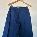 L.L.Bean Vintage High Waisted Navy Pleated Trousers  Photo 8