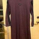 Adidas NWOT PURPLE  LONG SLEEVE DRESS SIZE M Photo 0