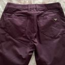 Emporio Armani New Sabrina Maroon Burgundy Cropped Slim Skinny Jeans, size 28” Photo 13