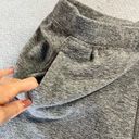 Eddie Bauer  Grey Fleece Lounge Athleisure Jogger Sweatpants Size Medium Pockets Photo 2