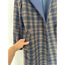 H&M  Plaid Wool Blend Classic Dress Coat. Sz 6 Photo 2