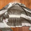 Tommy Bahama  Tilson Sweater Stripe Cardigan Open Front Wool Size M Photo 3