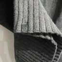 Lululemon  Still In Lotus Reversible Knit Sweater Medium Dark Gray Thumbholes Photo 4