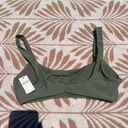 American Eagle NWT ARIE GREEN BIKINI TOP Photo 1