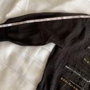 BKE Boutique black embellished cardigan with chiffon sleeves and back. Photo 6