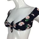 Topshop  Floral Front Tie Bikini Top Photo 0