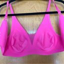 Revolution Knix  Shadow Mesh Bra in Shocking Pink Size Large Photo 8