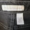 Chico's Chico’s Platinum Denim Black Cropped Jean Size 0 / Conventional Size Small (4) Photo 4