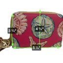 Simply Southern  Wallet Hammock Pink Seashells Starfish Zip Around Wristlet NWT Photo 8