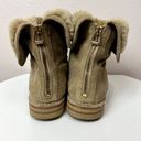 Jimmy Choo  Womens Tan Suede Shearling Lined Ankle Boots Size 37 US 6.5-7 Photo 8