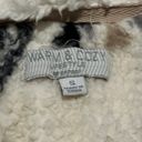 warm and cozy lifestyle by poof women’s aztec sweater Photo 1