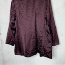 Hugo Boss Boss  Justin’s Maroon Satin Loose Fit Blazer Photo 8