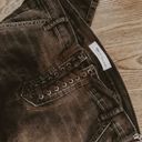 Gap Black Laced Skinny Jeans With Biker Detail On Knees Photo 1