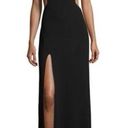 Halston Heritage  Cut Out Maxi Formal Dress Photo 0