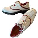 FootJoy  Golf Shoes Women 8.5 Merrell Collaboration White Spikes Comfort Red Trim Photo 0