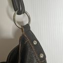 Vera Pelle Elen Gotti  Large Brown Hobo Bag Leather Slouchy Bead Tassel Photo 3