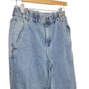 Simple Society  Womens Size 5 / 27 Paper Bag Light Wash Denim Blue Jeans Stretchy Photo 2