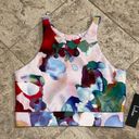 Lulus Lulu’s Make Progress Multi Print High Neck Medium Impact Sports Bra NWT Photo 2