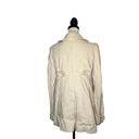 Juicy Couture Wool Blend Double Breasted Pea
Coat Jacket in Cream Size Large Photo 7