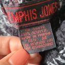 Memphis Jones Vintage 90s Chunky Knit Black Gray Turtleneck Oversize Sweater M Size M Photo 3