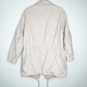 ALLSAINTS  Womens Utility Jacket Skylar Parka Cinches Waist & Hem Tan Medium FLAW Photo 2