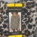 Mario Serrani NWT  Brown Leopard Top Photo 6