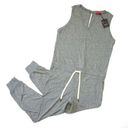 n:philanthropy NWT  Flower Jumpsuit in Heather Gray V-neck Jogger L $178 Photo 0