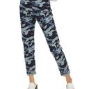 Topshop  Diamante Mom Wedgie Camo High Waisted High Rise Jeans Blue Crop Y2K Photo 0