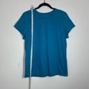 Tek Gear  Blue Slightly Fitted Scoop Neck Athletic Tee Size XL Photo 6