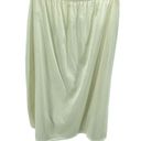 Vassarette Vintage  Womens High Slit Slip Skirt Elastic Waist cream Size Medium Photo 7