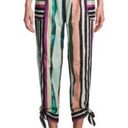 Red Carter NWT  Linen Blend Cabana Striped Pants Photo 0