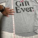 Isabel Maternity  best gift ever long sleeve shirt sz large Photo 2