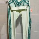 FP Movement Desert Renegade Bra Legging Set Aqua Glass Workout Athletic Stretch Green Size XS Photo 13