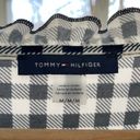 Tommy Hilfiger  Women's Blue Gingham Ruffle Sleeve Top Photo 2