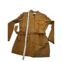 Petite Sophisticate Petite Sophisticated genuine leather tan festival jacket size small Photo 4