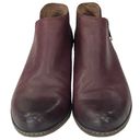 Dansko Burgundy  Leyla Wedge Ankle Boots Booties Shoes Women's Size 37 /6.5-7 US Photo 2