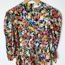 Hunter Bell  Patterson Floral Puff Sleeve Midi Dress Sz 0 Super bloom Photo 3