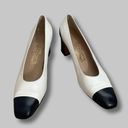 Salvatore Ferragamo  Vintage Cap Toe Pump size 7 1/2 Photo 0