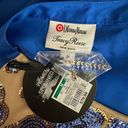 Tracy Reese  Sequin Top SIZE MEDIUM Blue Nude Target Colab Glam Maximalist NEW Photo 5