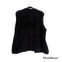 St. John’s Bay black sherpa vest  Size XXL Photo 1