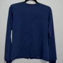 Vera Bradley  Navy Julia‎ Warm-Up Jacket, scrub, Full zip XS Photo 4