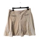 Athleta 12P Whatever Everyday Stretch Flared Skort - Beige EUC Photo 5