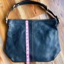 Liz Claiborne  Dark Blue Magnetic Close Shoulder Bag SKU#C24260 Photo 8