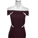 AQ/AQ  Mulberry Aura Dress Cutout Sheath Party Cocktail Womens Size US 6 Photo 3