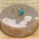 Sterling Silver Turquoise Stone 925  Ring Photo 2